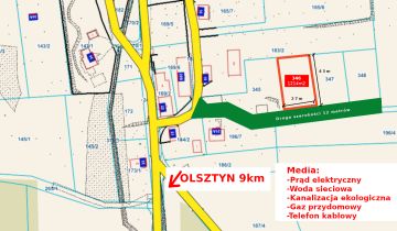 Działka budowlana Dywity, Dywity