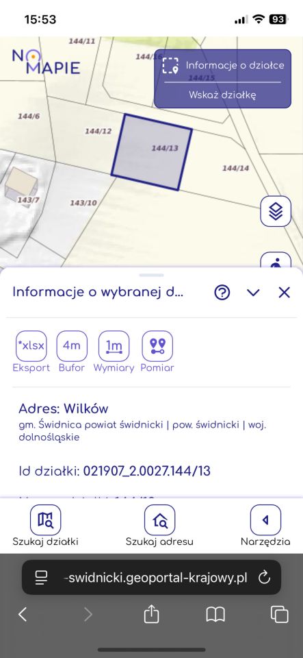 Działka budowlana Wilków. Zdjęcie 5