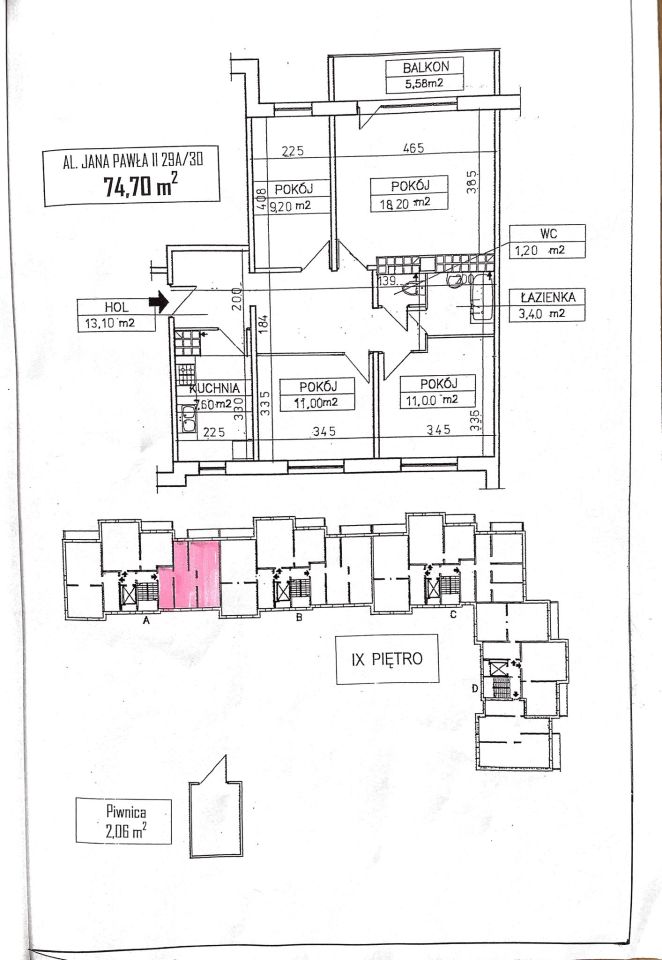 Mieszkanie 4-pokojowe Gdańsk Zaspa, al. Jana Pawła II. Zdjęcie 13