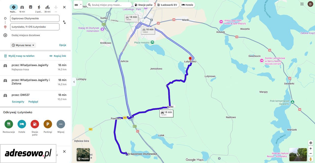 Działka rekreacyjna Gąsiorowo Olsztyneckie. Zdjęcie 9