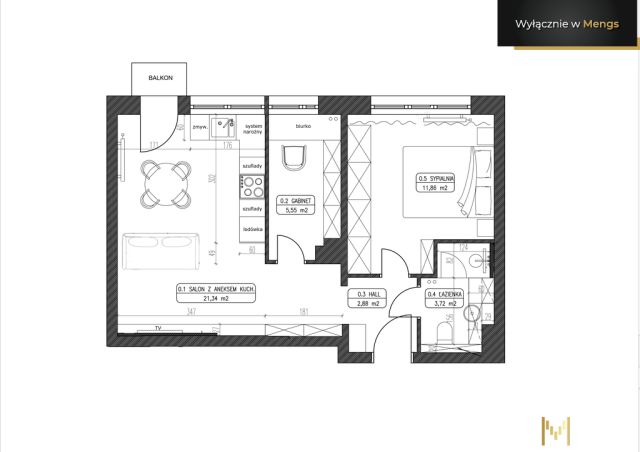 Mieszkanie 3-pokojowe Warszawa Żoliborz, ul. Włościańska. Zdjęcie 13