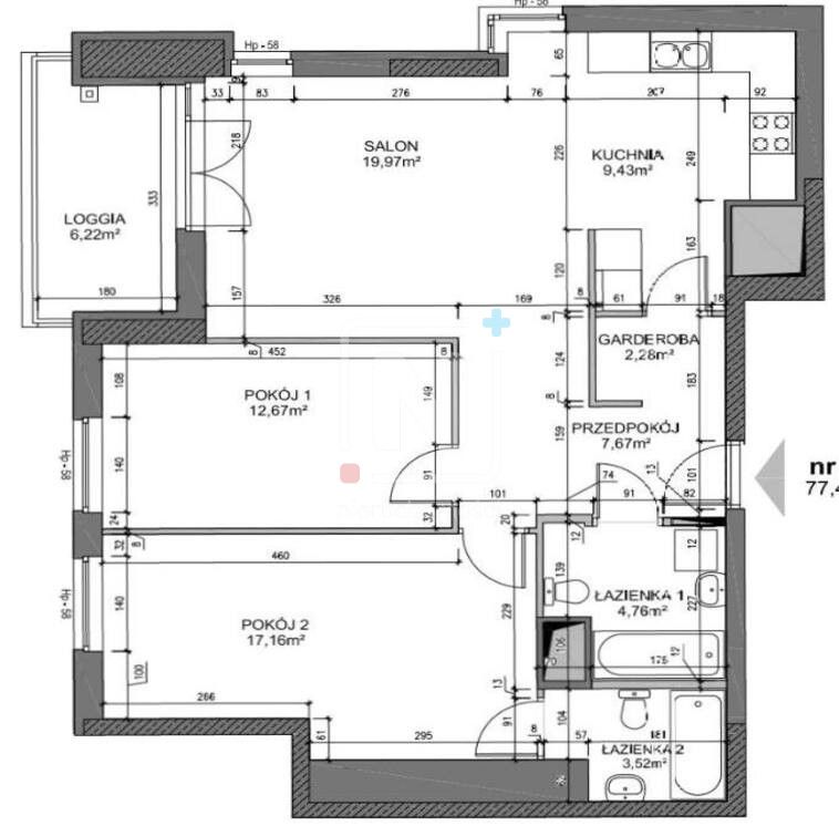 Mieszkanie 3-pokojowe Warszawa Wola, ul. Giełdowa. Zdjęcie 8