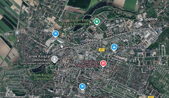 Mieszkanie 2-pokojowe Oleśnica Centrum, ul. Marii Skłodowskiej-Curie