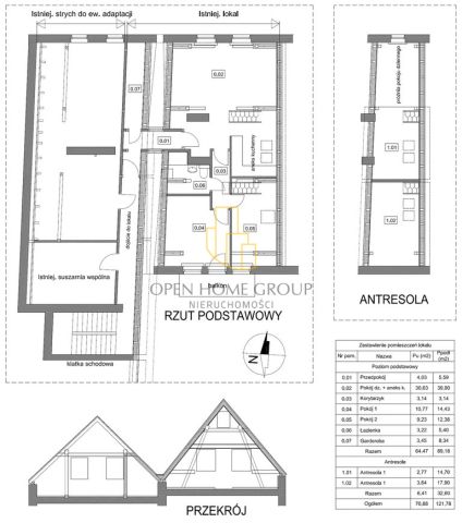 Mieszkanie 3-pokojowe Jelenia Góra Centrum, pl. Ratuszowy. Zdjęcie 9