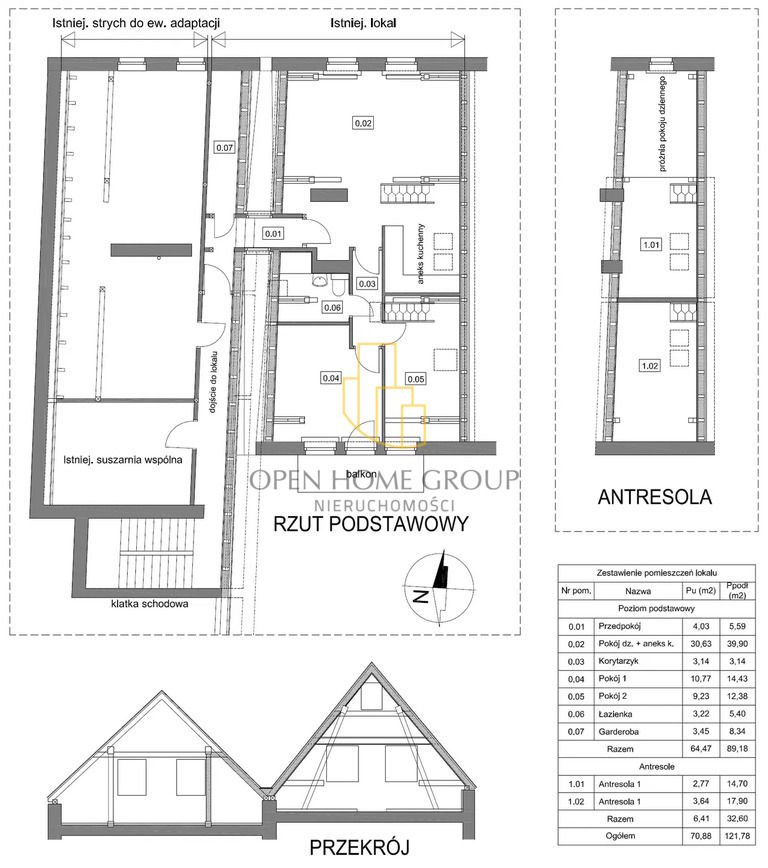 Mieszkanie 3-pokojowe Jelenia Góra Centrum, pl. Ratuszowy. Zdjęcie 9