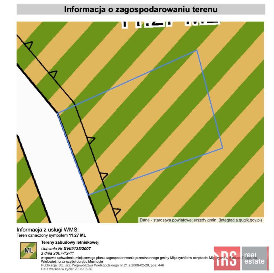 Działka rekreacyjna Muchocin. Zdjęcie 13