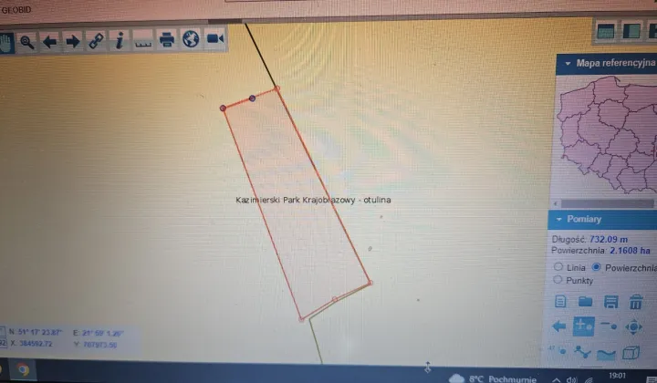 Działka budowlana Uściąż-Kolonia