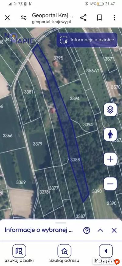 Działka rekreacyjna Biecz Belna, ul. Belna Górna