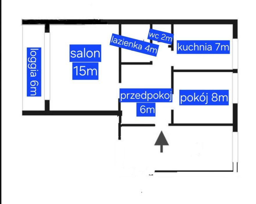 Mieszkanie 2-pokojowe Gdańsk Żabianka. Zdjęcie 9