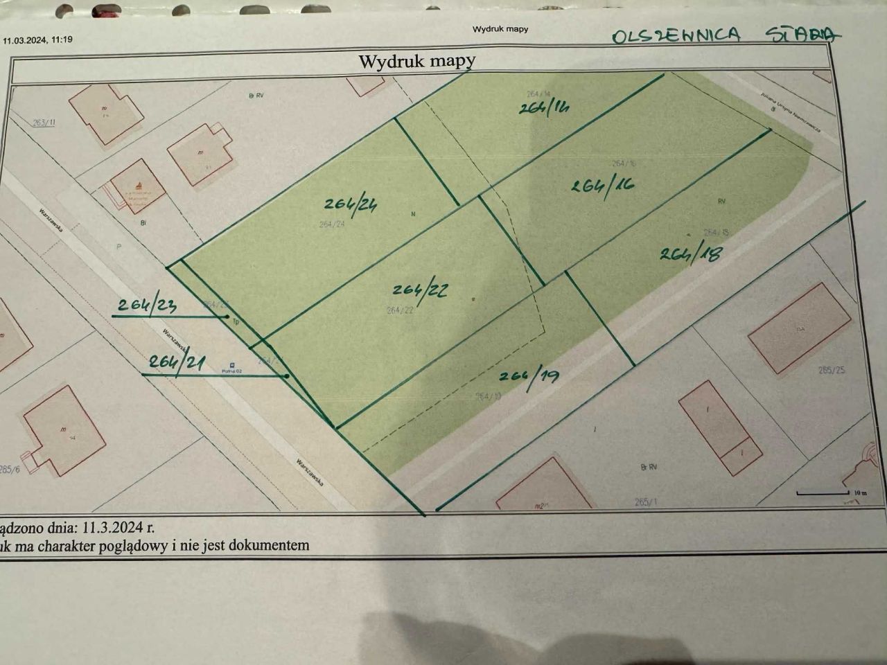 Działka budowlana Olszewnica Stara. Zdjęcie 3