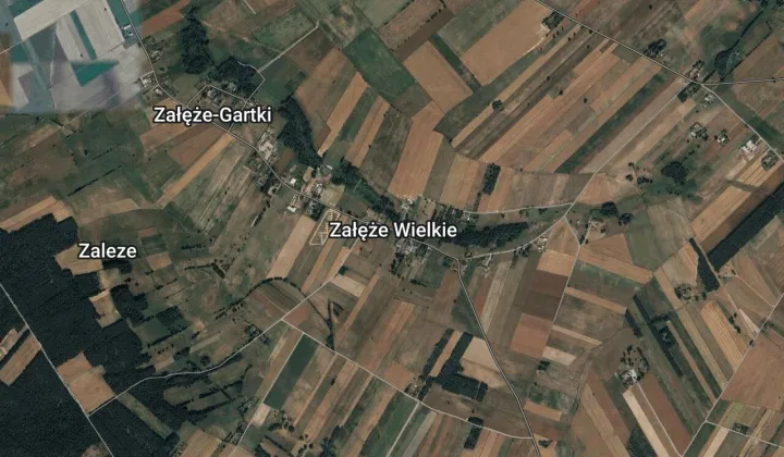 Działka rolna Załęże Wielkie