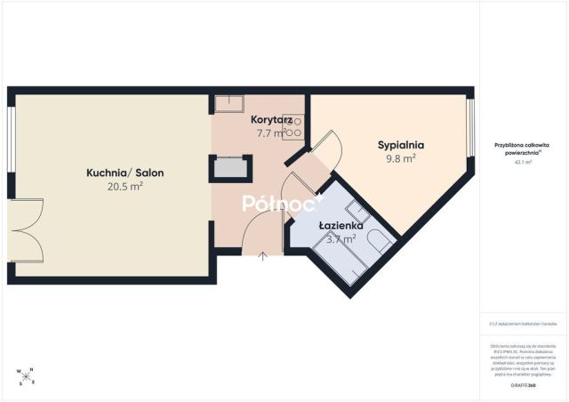 Mieszkanie 2-pokojowe Białystok, ul. Kręta. Zdjęcie 10