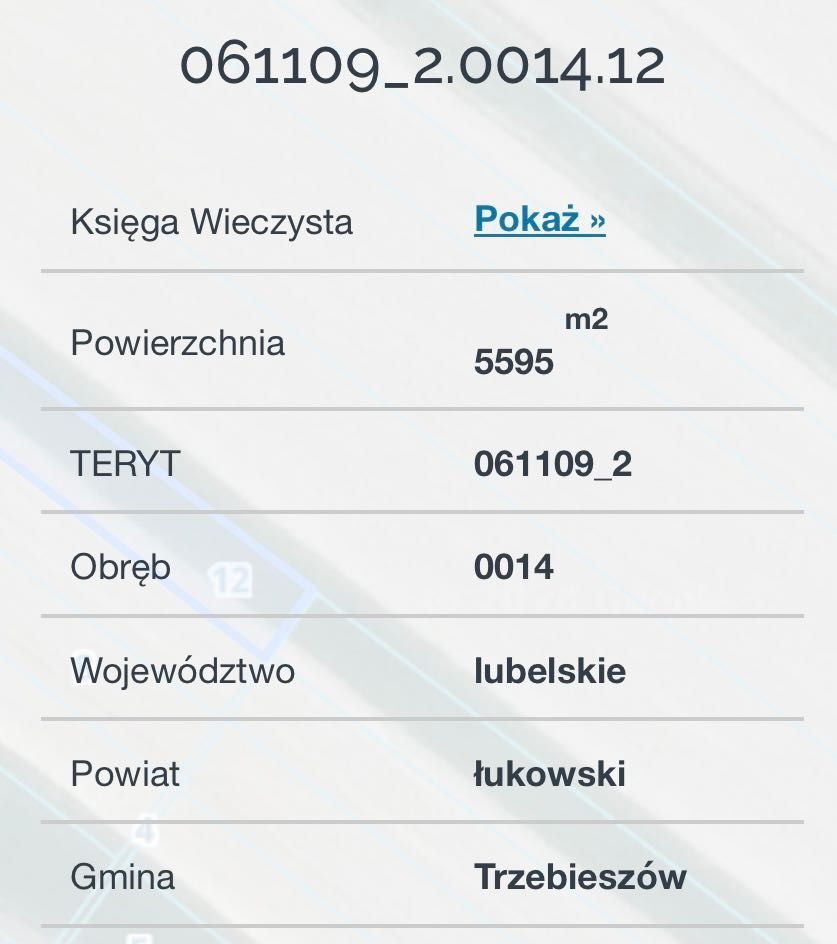 Działka rolna Szaniawy-Matysy. Zdjęcie 3