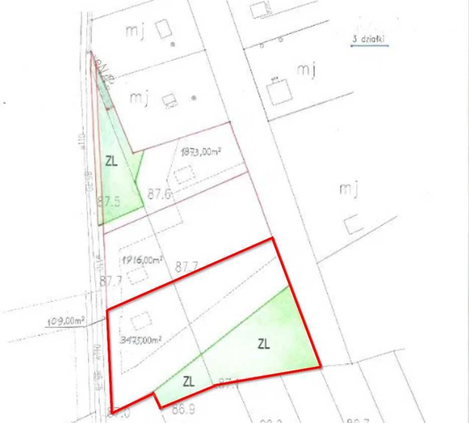 Działka rekreacyjna Wólka-Wojciechówek, ul. Akacjowa. Zdjęcie 4