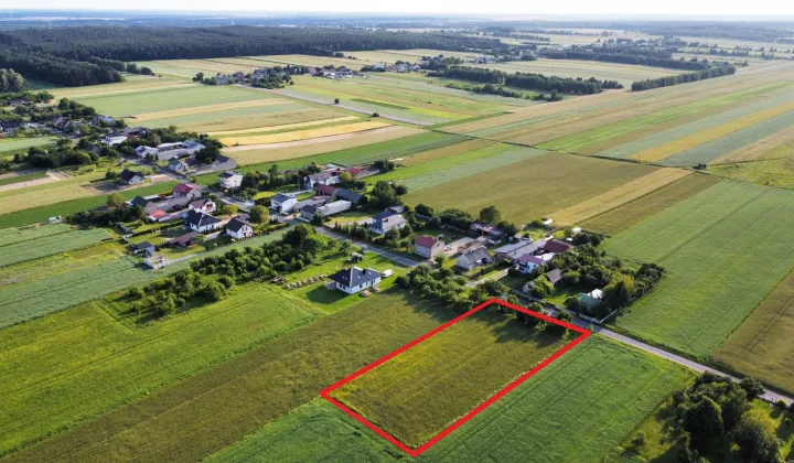 Działka budowlana Popów