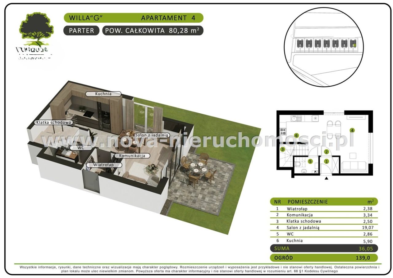 Mieszkanie 4-pokojowe Rybnik Zamysłów. Zdjęcie 5