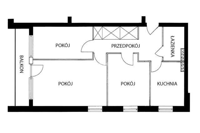 Mieszkanie 3-pokojowe Warszawa Ursus, ul. Mariana Keniga. Zdjęcie 1