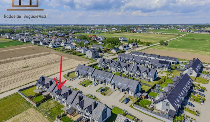 dom szeregowy, 4 pokoje Pępowo, ul. Wisławy Szymborskiej