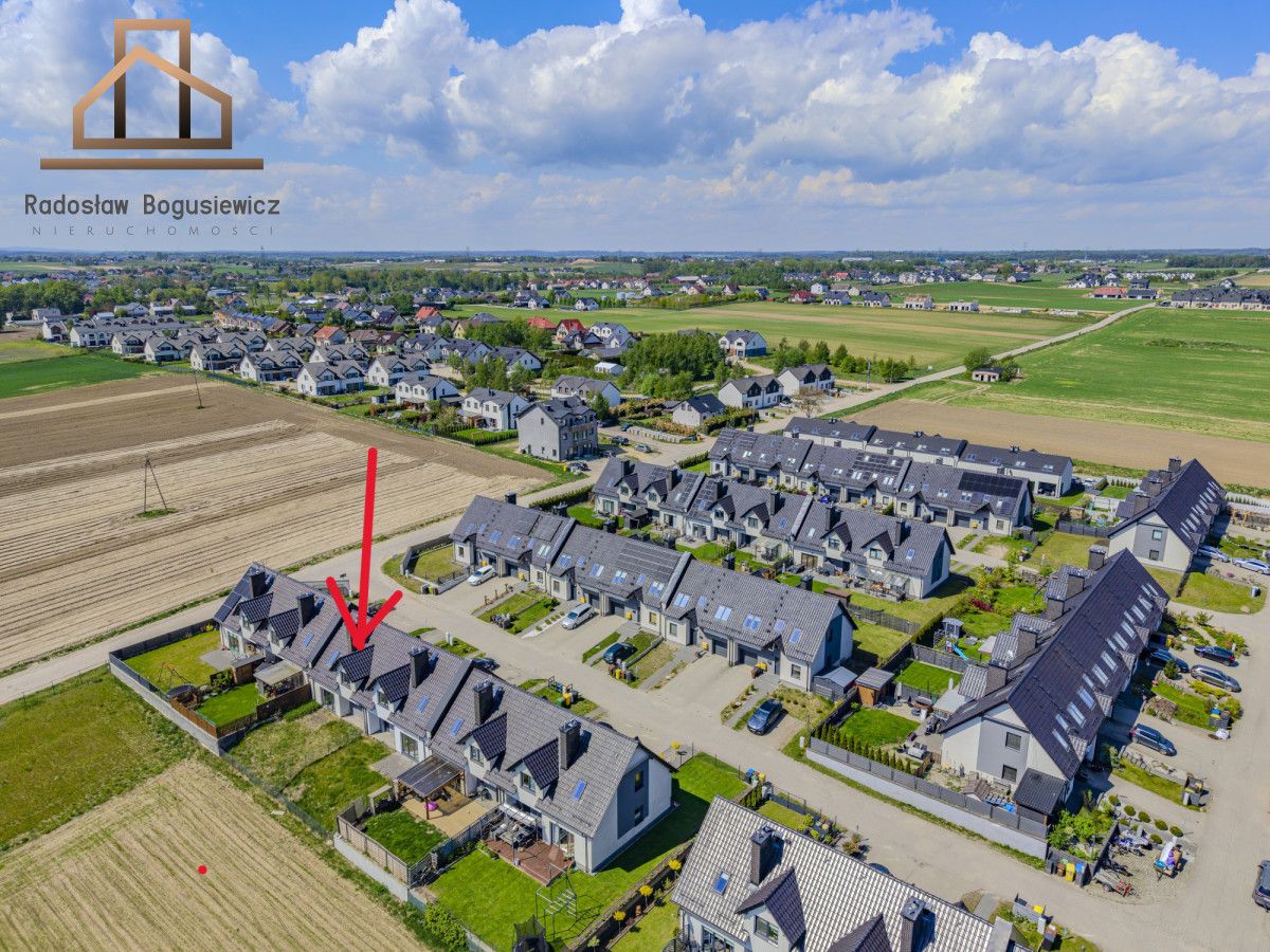 dom szeregowy, 4 pokoje Pępowo, ul. Wisławy Szymborskiej. Zdjęcie 1