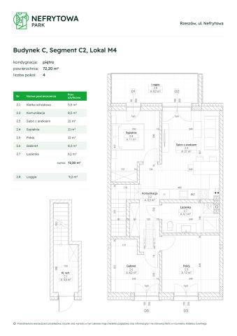 Mieszkanie 4-pokojowe Rzeszów Załęże, ul. Nefrytowa. Zdjęcie 21