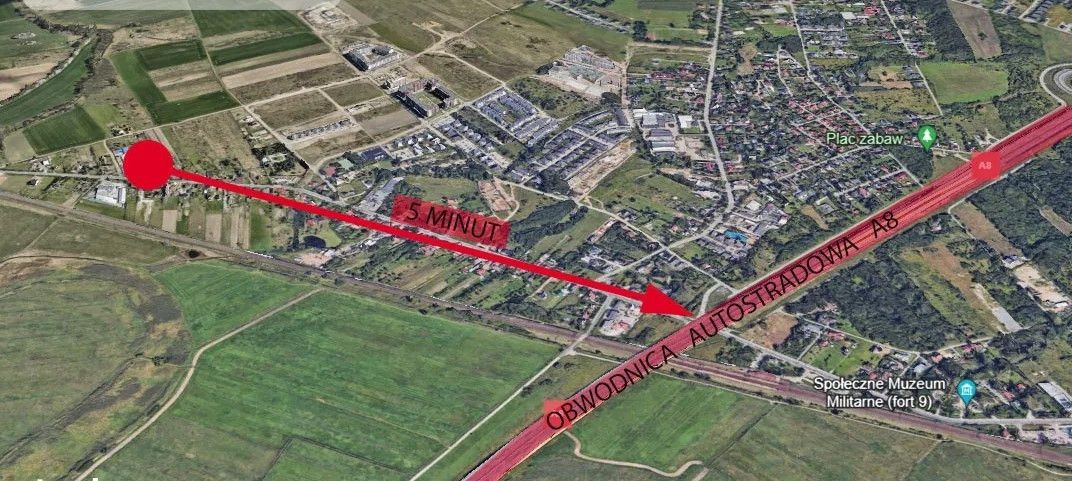 Działka inwestycyjna Wrocław Lipa Piotrowska, ul. Pełczyńska. Zdjęcie 3