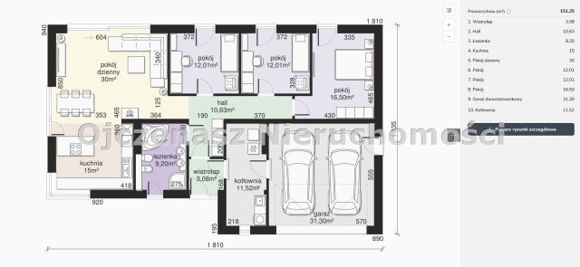 dom wolnostojący, 4 pokoje Kruszyn. Zdjęcie 17
