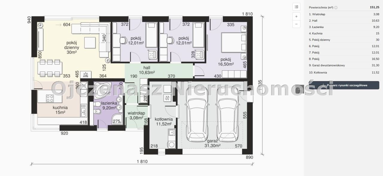 dom wolnostojący, 4 pokoje Kruszyn. Zdjęcie 17