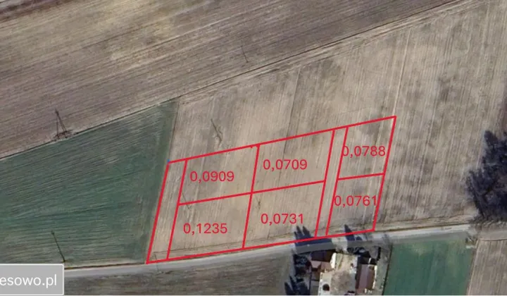 Działka budowlana Przytuki