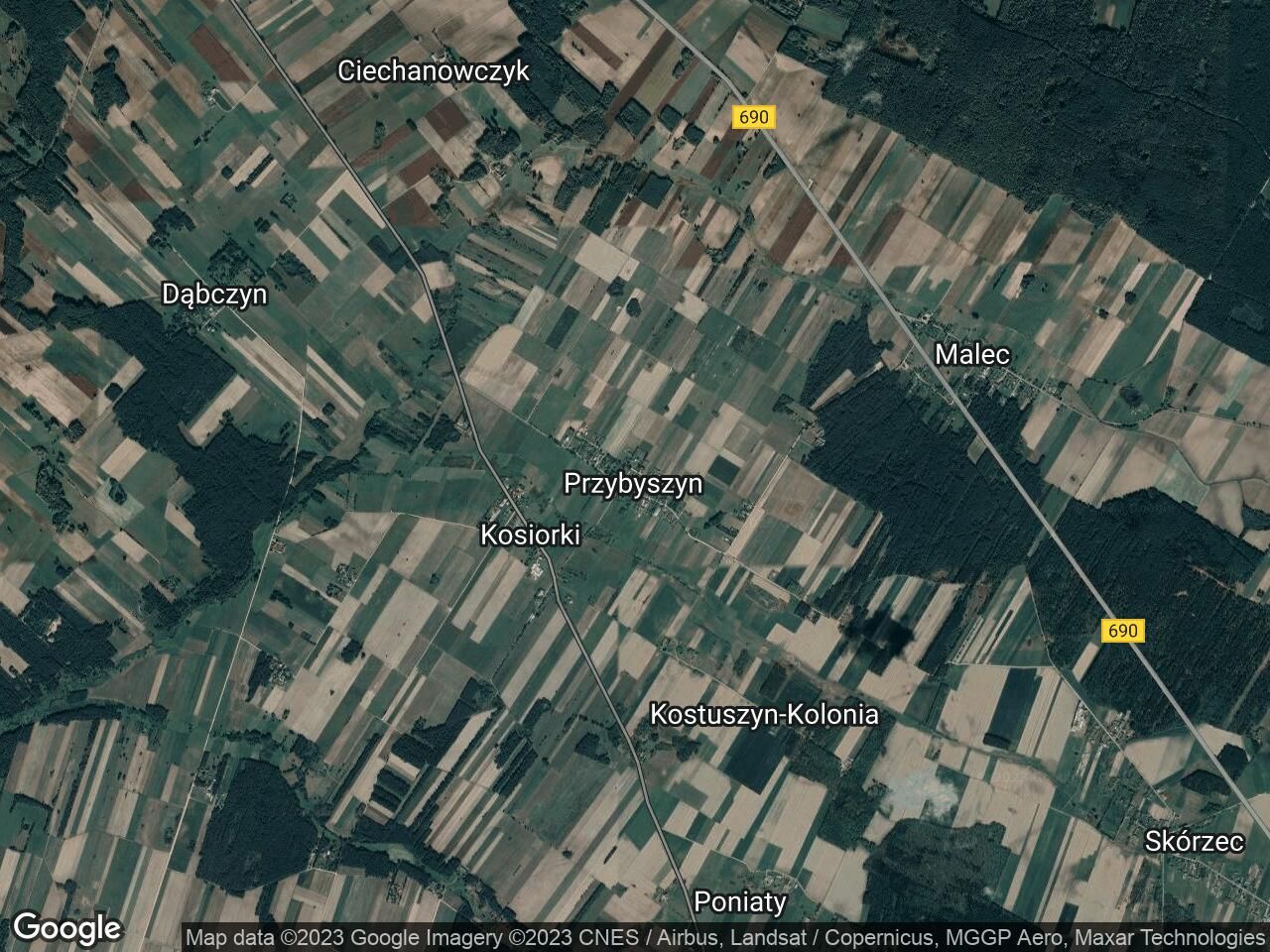 Działka rolna Przybyszyn. Zdjęcie 1