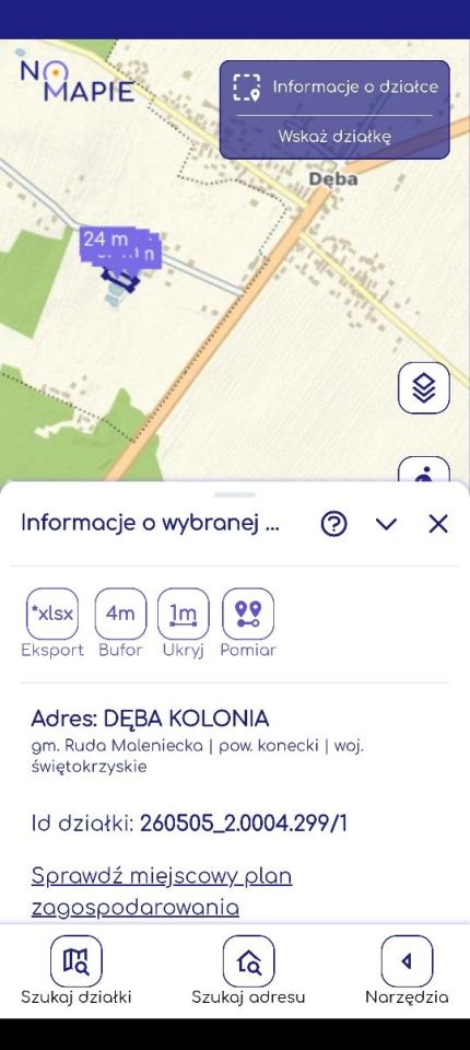 Działka rekreacyjna Dęba-Kolonia. Zdjęcie 7