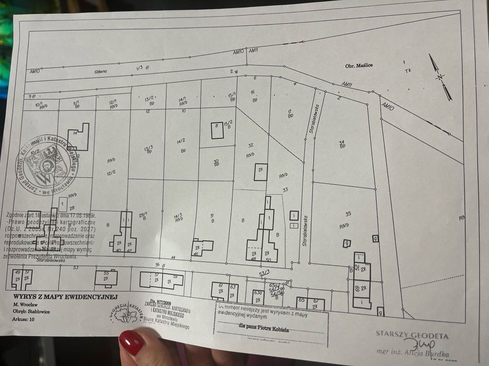 Działka budowlana Wrocław Stabłowice, ul. Główna. Zdjęcie 3