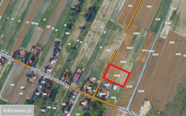 Działka budowlana Sokołów, ul. Gromadzka. Zdjęcie 1