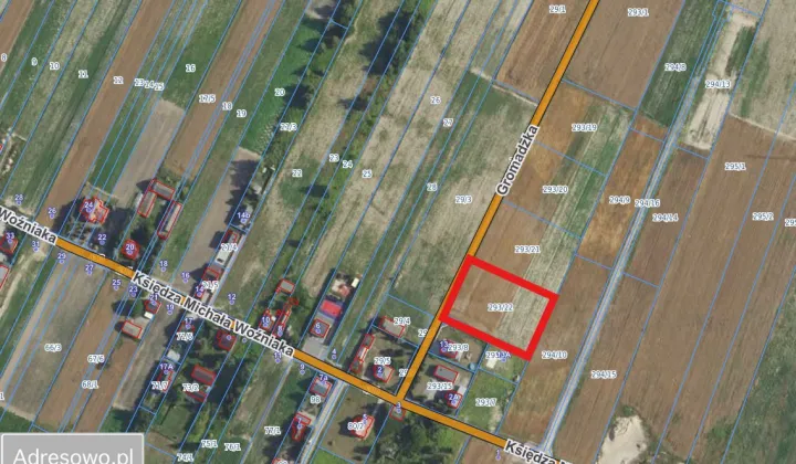 Działka budowlana Sokołów, ul. Gromadzka
