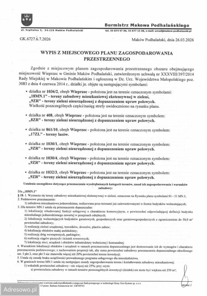 Działka rekreacyjna Wieprzec. Zdjęcie 3