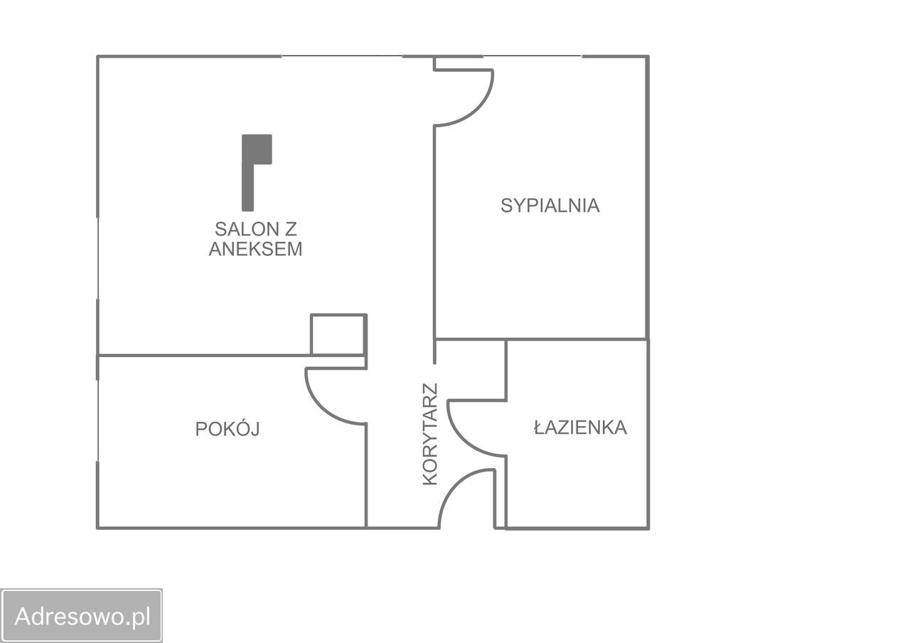 Mieszkanie 3-pokojowe Lublin Węglin, ul. Gęsia. Zdjęcie 17