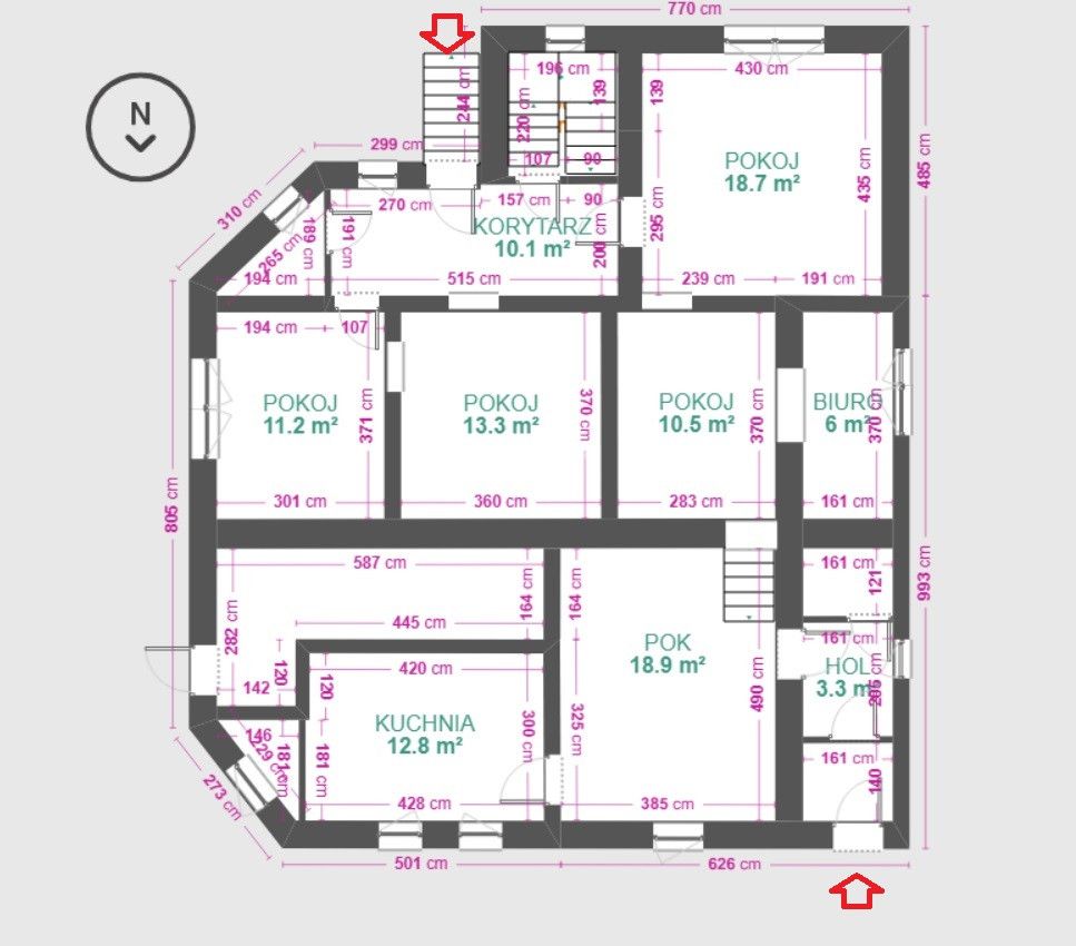 dom wolnostojący, 8 pokoi Spytkowice. Zdjęcie 18