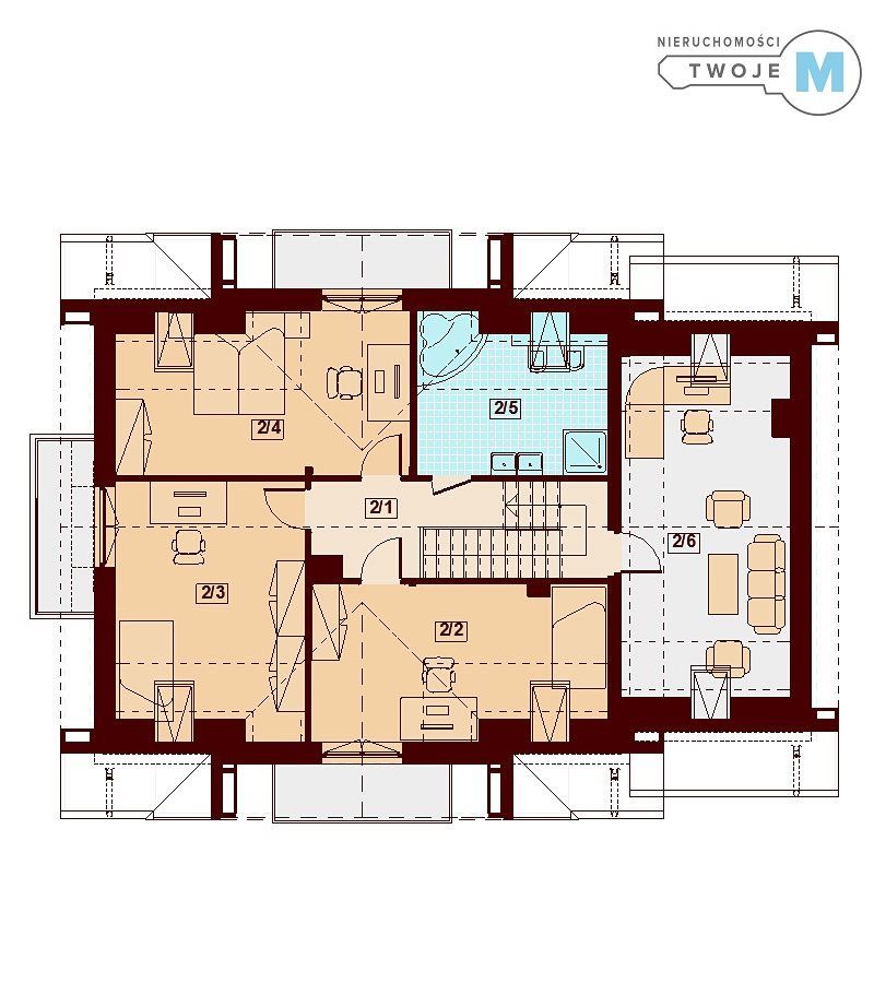 dom wolnostojący, 6 pokoi Niekłań Wielki, ul. Stawki. Zdjęcie 20