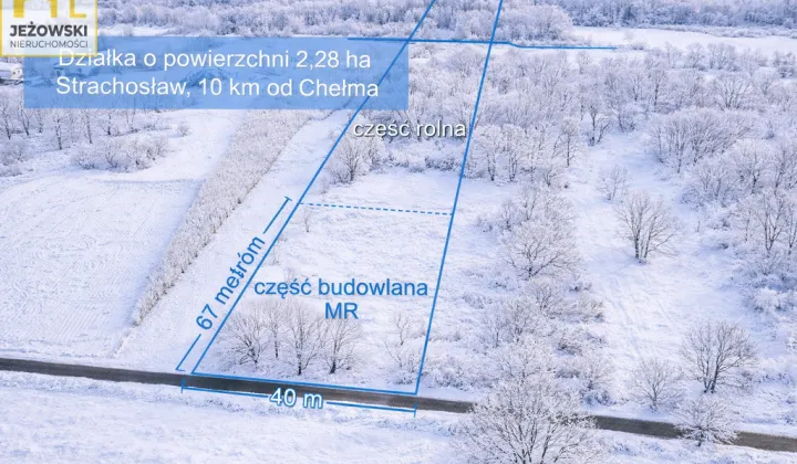 Działka budowlana Strachosław