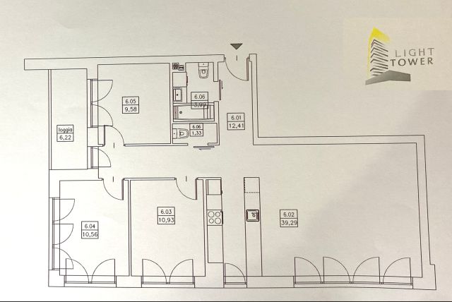 Mieszkanie 4-pokojowe Reda Centrum, ul. Młyńska. Zdjęcie 15
