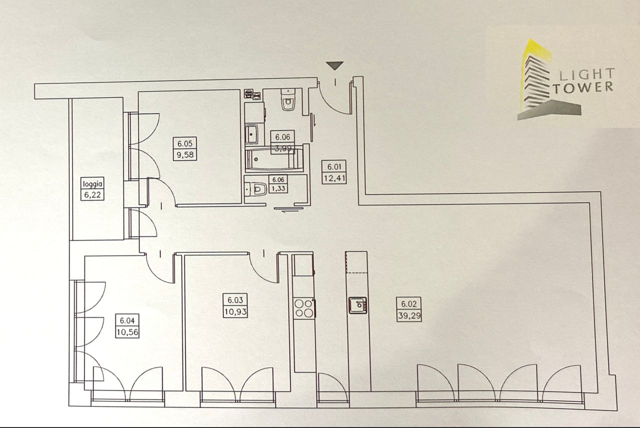 Mieszkanie 4-pokojowe Reda Centrum, ul. Młyńska. Zdjęcie 15