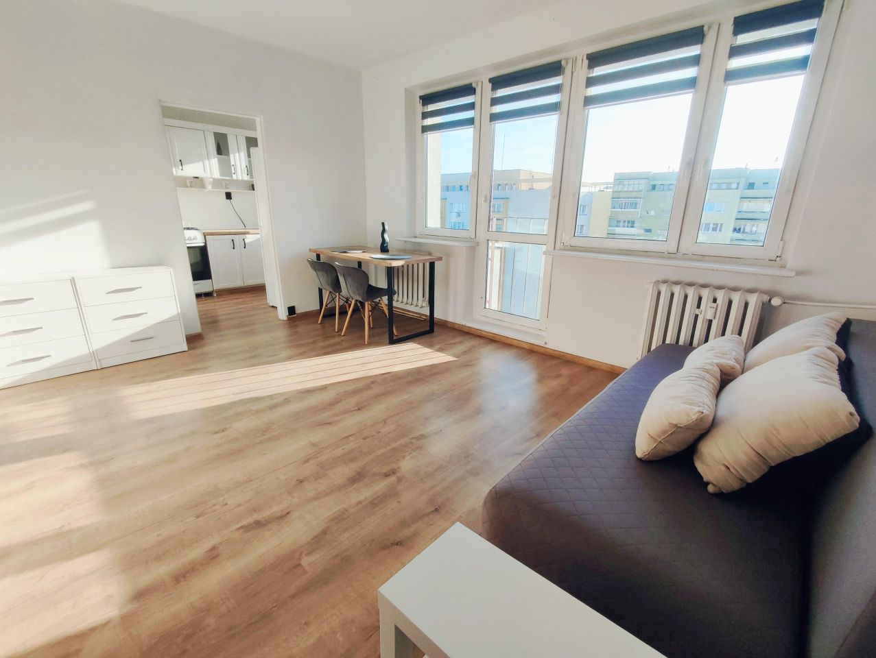 Mieszkanie 1-pokojowe Szczecin Zdroje, ul. Batalionów Chłopskich. Zdjęcie 1