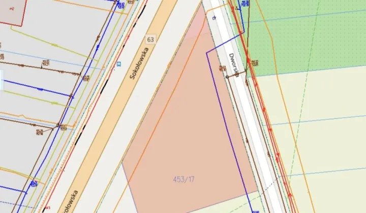 Działka rolno-budowlana Wola Suchożebrska, ul. Dworska