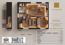 bliźniak, 3 pokoje Łódź Wiskitno. Zdjęcie 4