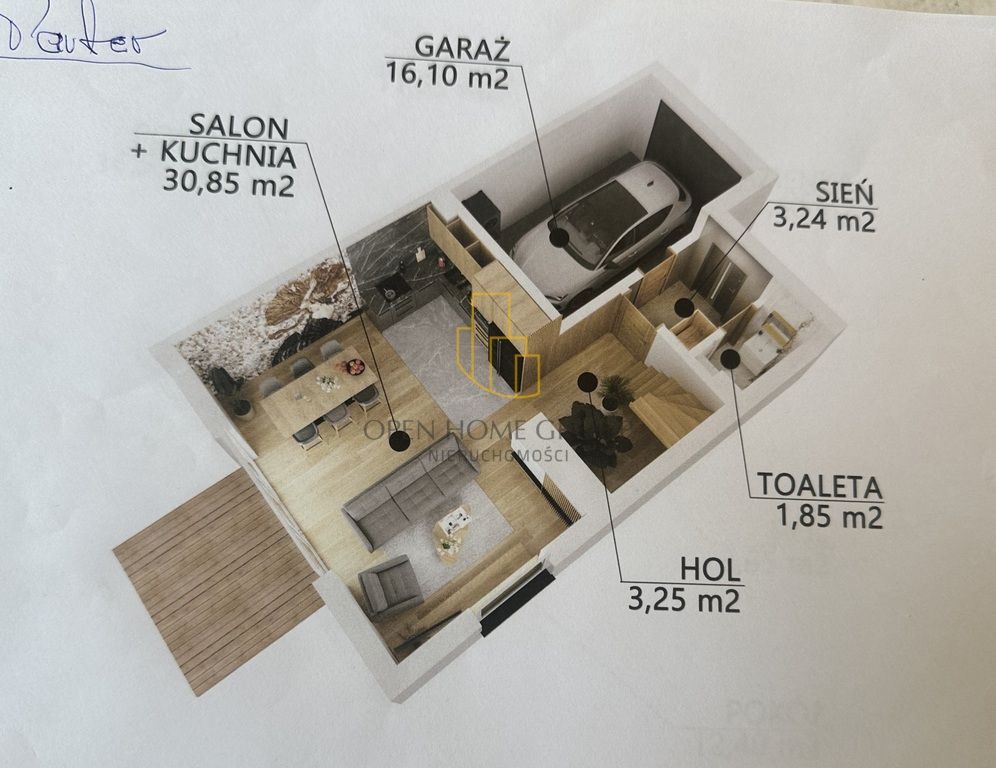 bliźniak, 4 pokoje Kobierzyce. Zdjęcie 14