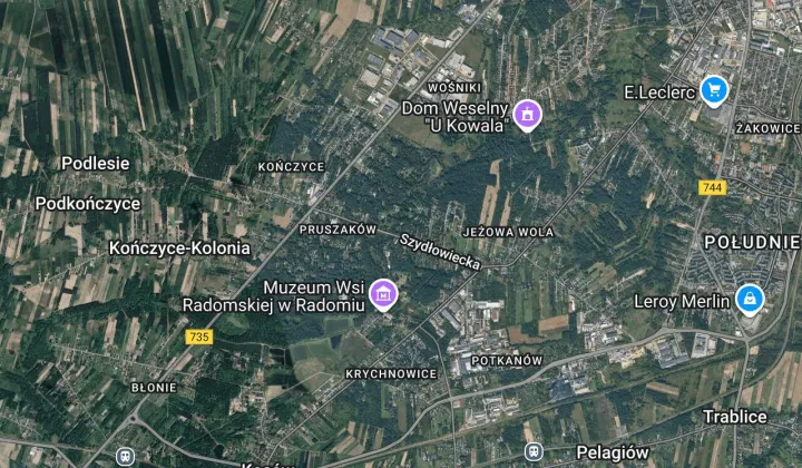 Działka rod Radom, ul. Szydłowiecka