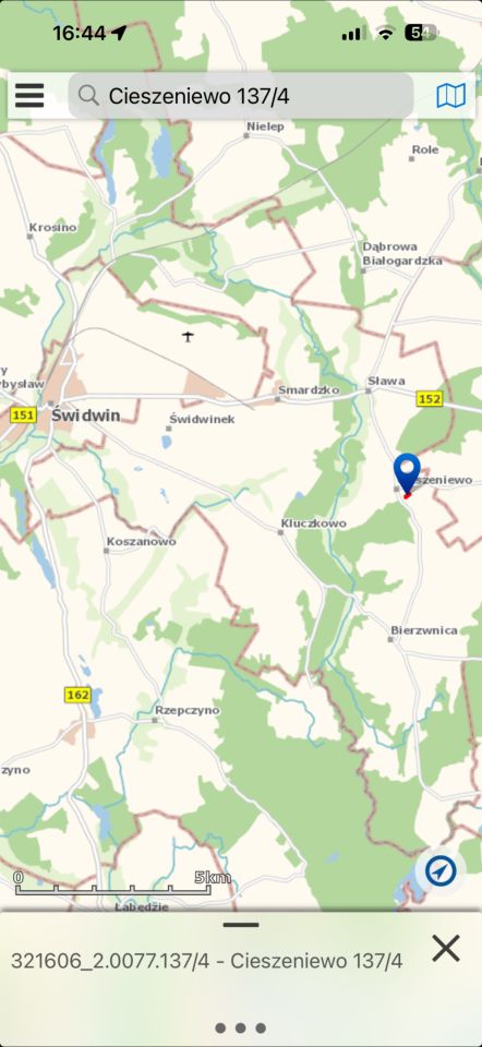 Działka budowlana Cieszeniewo. Zdjęcie 14