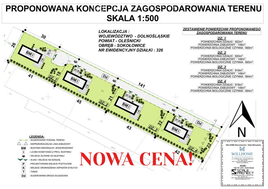Działka budowlana Sokołowice. Zdjęcie 1