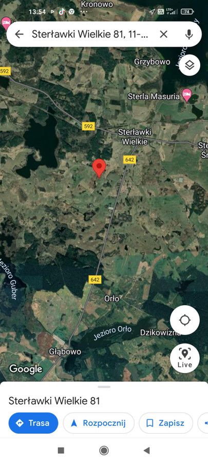 Działka budowlana Sterławki Wielkie. Zdjęcie 2