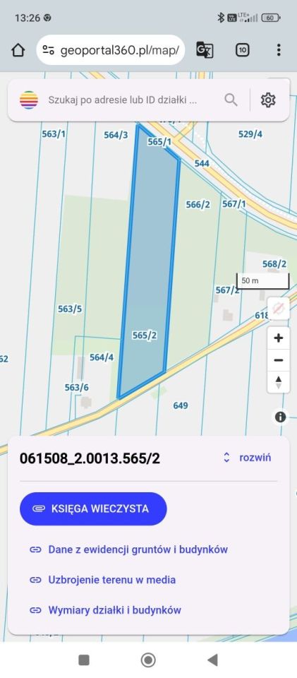 Działka rolna Świerże. Zdjęcie 2