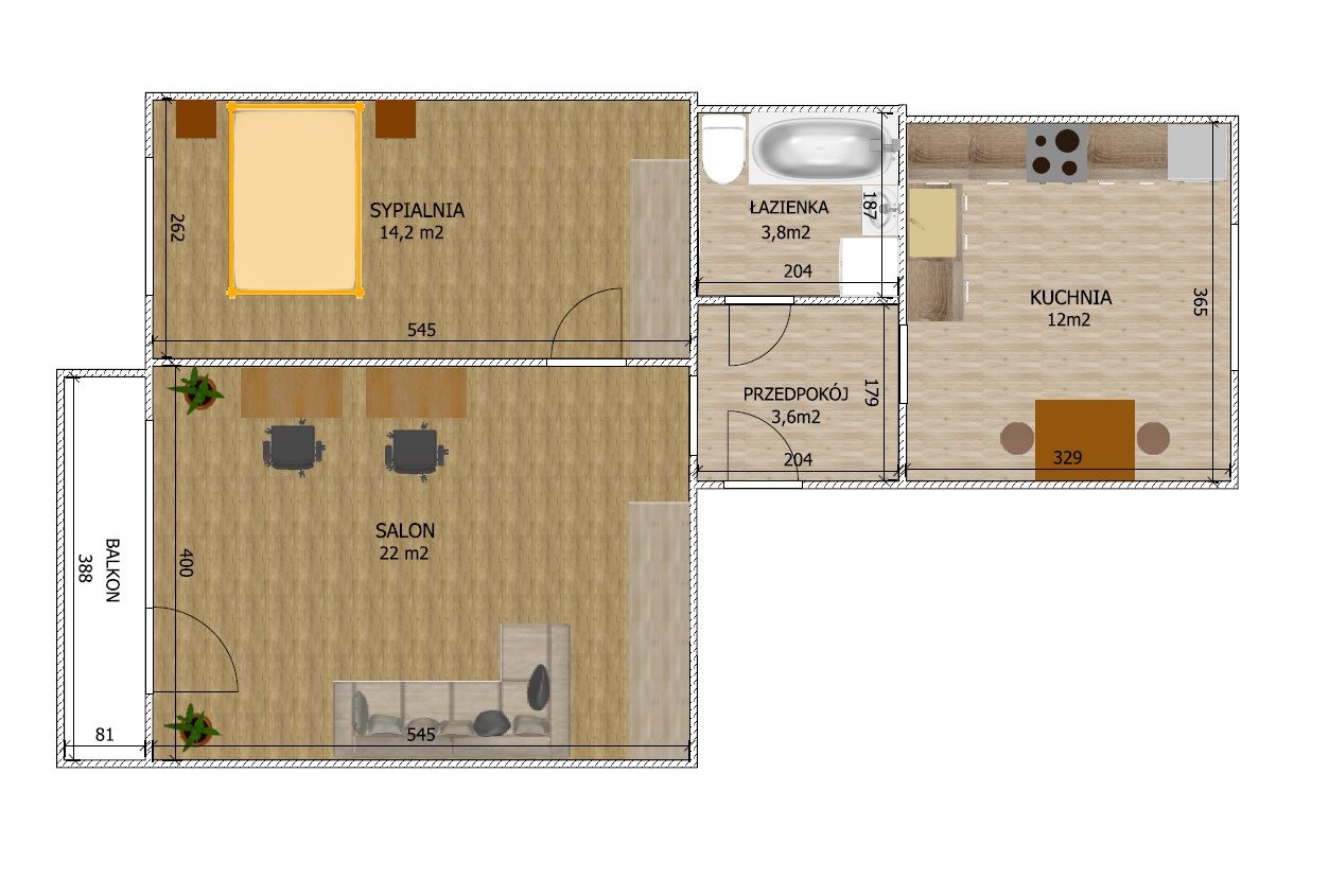 Mieszkanie 2-pokojowe Świdnica Centrum, ul. Długa. Zdjęcie 14